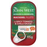 John West Mackerel Fillets In Spicy Tomato  Chilli Sauce