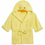 M&S Pure Cotton Towelling Hooded Robe, 6-18 Months, Yellow