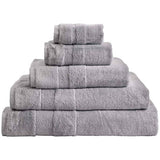 M&S Collection Ultimate Turkish Cotton Hand Towel, Silver Grey