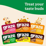 Graze Cherry Bakewell Oat Boosts Flapjack Snack