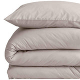 M&S Collection Cotton Rich Bedding Set, Double, Mink