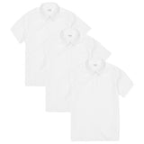 MS Girls Slim Fit Easy Iron School Blouses 4-5 Years White