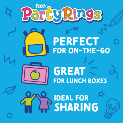 Fox's Party Rings Minis 6 x 21g