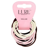 Lure Beauty Value 24 Assorted Elastics