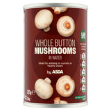 ASDA Whole Button Mushrooms in Water