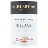 Busby Estate Shiraz 75cl