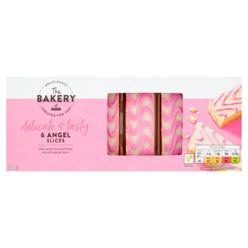 The BAKERY at ASDA 6 Angel Slices