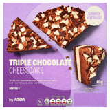 ASDA Triple Chocolate Cheesecake Serves 6