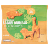 ASDA 9 Wholegrain Safari Animal Chicken Shapes