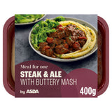 ASDA Meal For One Steak  Ale with Buttery Mash 400g