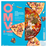 OMV! Deliciously Vegan Thin Stonebaked Vegetable Feast Vegan Pizza