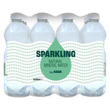 ASDA Sparkling Natural Mineral Water 12 x 500ml
