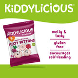 Kiddylicious Raspberry & Beetroot Melty Buttons
