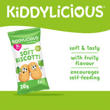 Kiddylicious Apple Soft Biscotti 7+ Months
