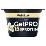 GetPro 15g Protein Yoghurt Vanilla Flavour 160g