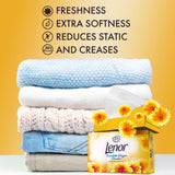 Lenor Fabric Tumble Dryer Sheets Summer Breeze 34 Pack