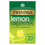 Twinings Lemon Green Tea   20 per pack GOODS M&S   