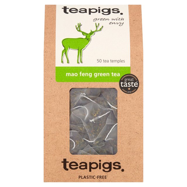 Teapigs Mao Feng Green Tea Bags   50 per pack GOODS M&S   