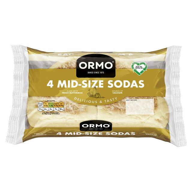 Ormo Mid Size Sodas x4