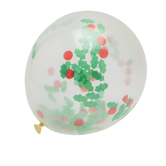 Sainsburys Home Holly Balloons 6pk