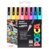 Posca PC 8m Stater Pack Pastel