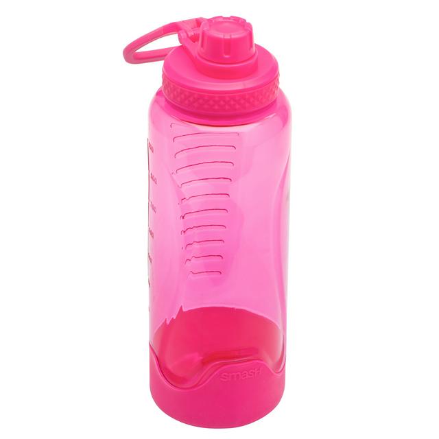 Smash Active Chugger Pink Tracker Water Bottle - 1 litre