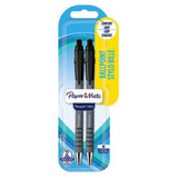 Papermate FlexGrip Black Ball Pens