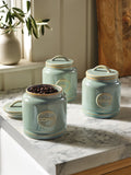 Sage Green Country Badge Set of 3 Storage Jars