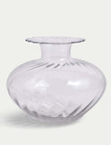 Medium Textured Scallop Glass Vase