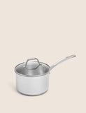 Stainless Steel 18cm Medium Saucepan