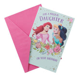 Disney Princess Daughter Birthday Card