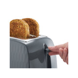 Russell Hobbs 26063 Honeycomb 2 Slice Toaster - Grey
