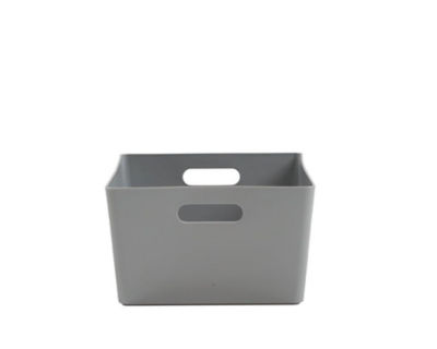 Wham Medium 11.5L Grey Plastic Storage Box