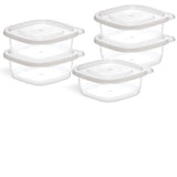 George Home 250ml Plastic Food Storers 5pk