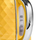 George Home Yellow Fast Boil Textured Kettle GTK101Y-21