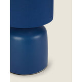 George Home Navy Table Lamp