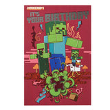 Minecraft Birthday Card