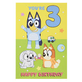 Bluey 3rd Birthday Card