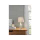 George Home Natural Fluted Table Lamp