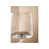 At Home with Stacey Solomon Clear Hammered Wine Glasses - Set of 2