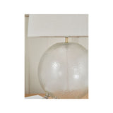 At Home with Stacey Solomon Linen Glass Table Lamp