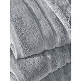 George Home Grey Ultra Plush Antimicrobial Bath Towel