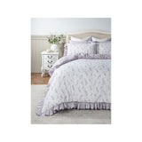 At Home with Stacey Solomon Lilac Bluebell Frill Duvet Set - Super King