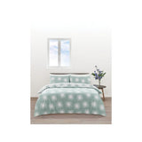 George Home Green Sun Icon Riviera TENCEL™ Reversible Duvet Set - Double