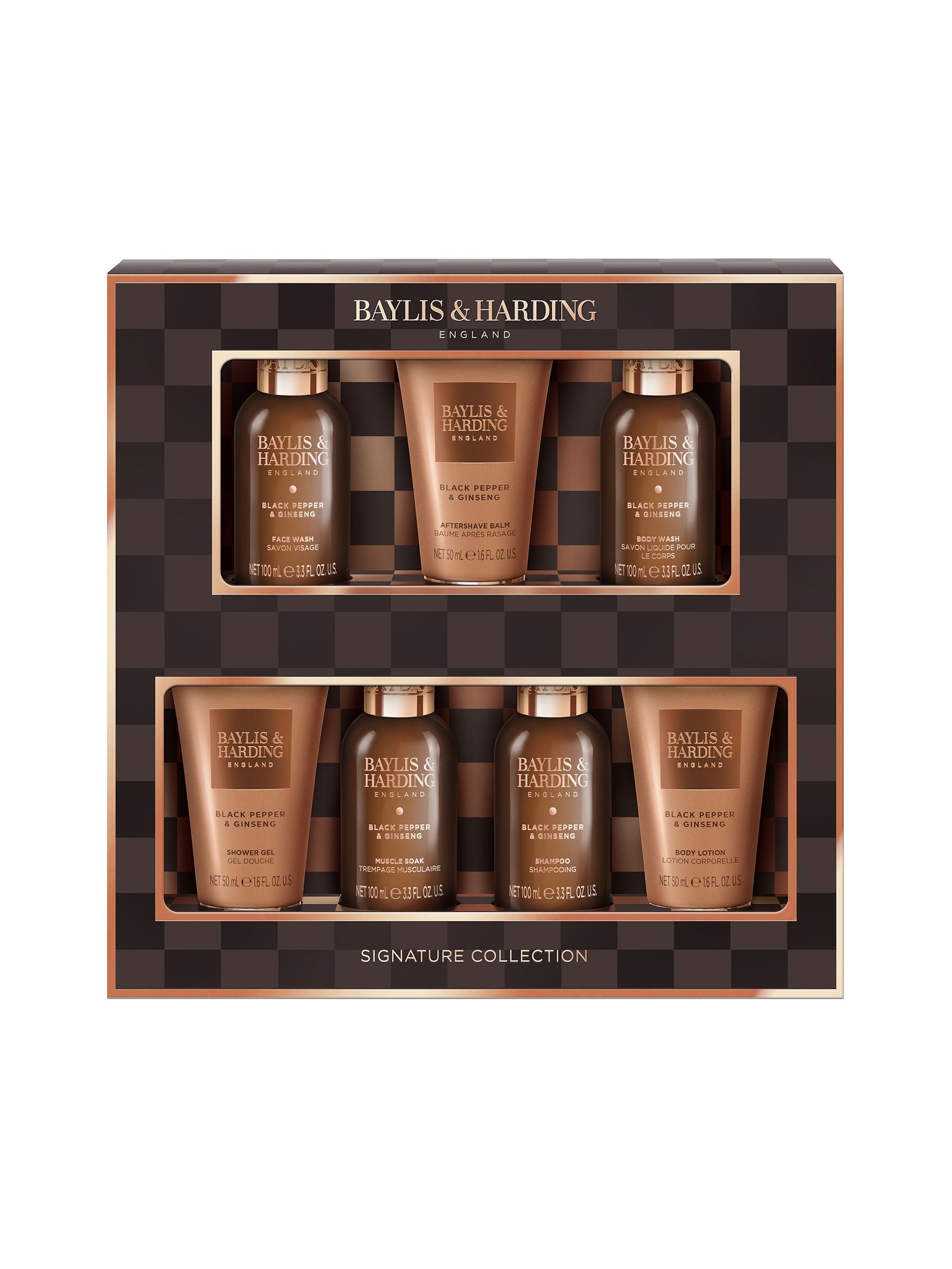 Baylis & Harding Black Pepper & Ginseng His Essential Luxuries Gift Set