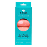 Adios Compostable & Biodegradable Dog Poo Bags - Pink    60 per pack - McGrocer