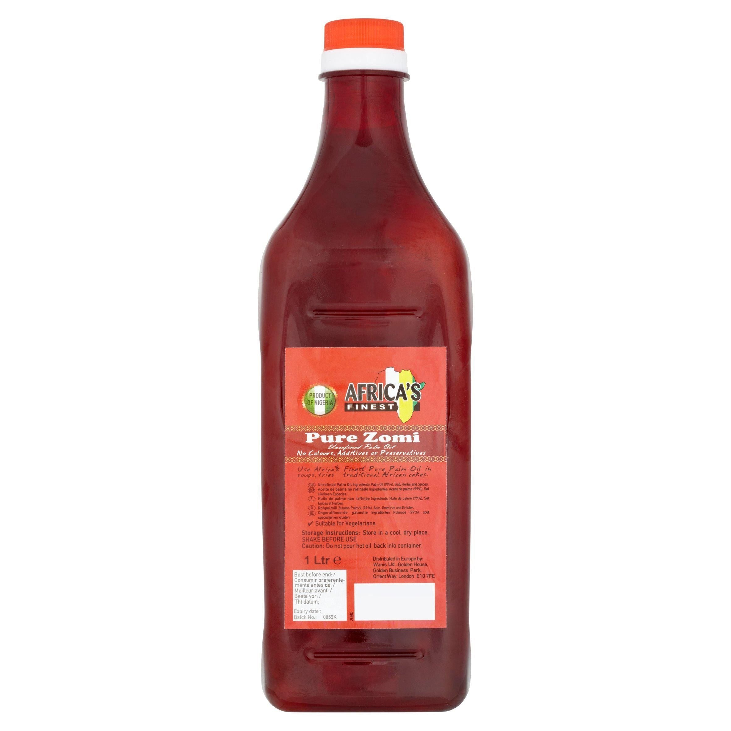 Africa's Finest Zomi Oil 1L - McGrocer