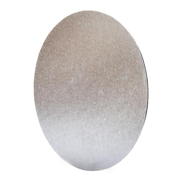 Anniversary House Individually Wrapped Round Cake Board Silver 12in - McGrocer