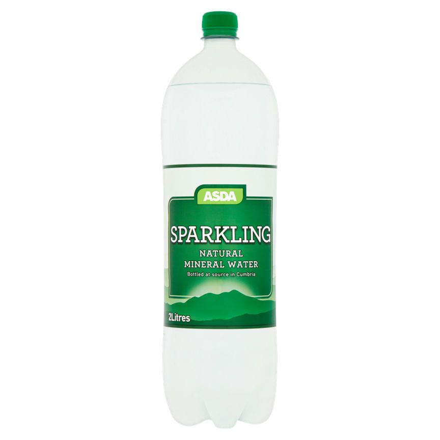 ASDA Sparkling Natural Mineral Water Bottle - McGrocer