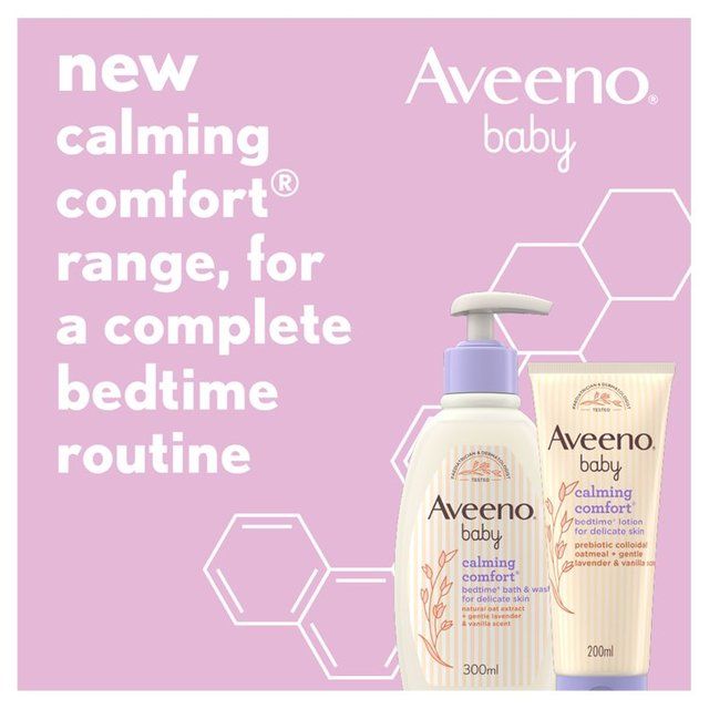 Aveeno Baby Calming Comfort Bedtime Lotion   150ml - McGrocer